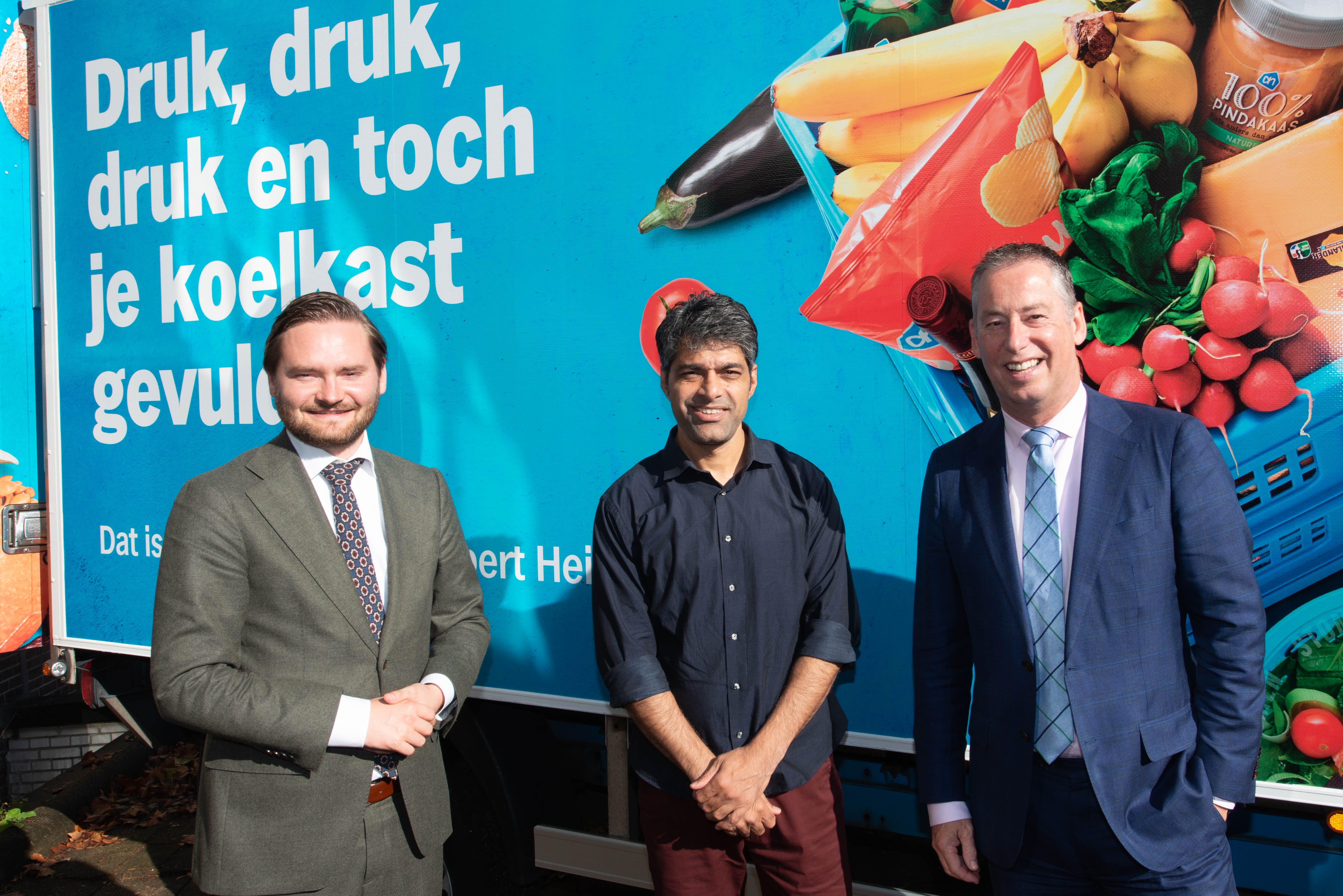 From left to right: Bas Vollebregt, Farhan Siddiqi and Tim van der Hagen